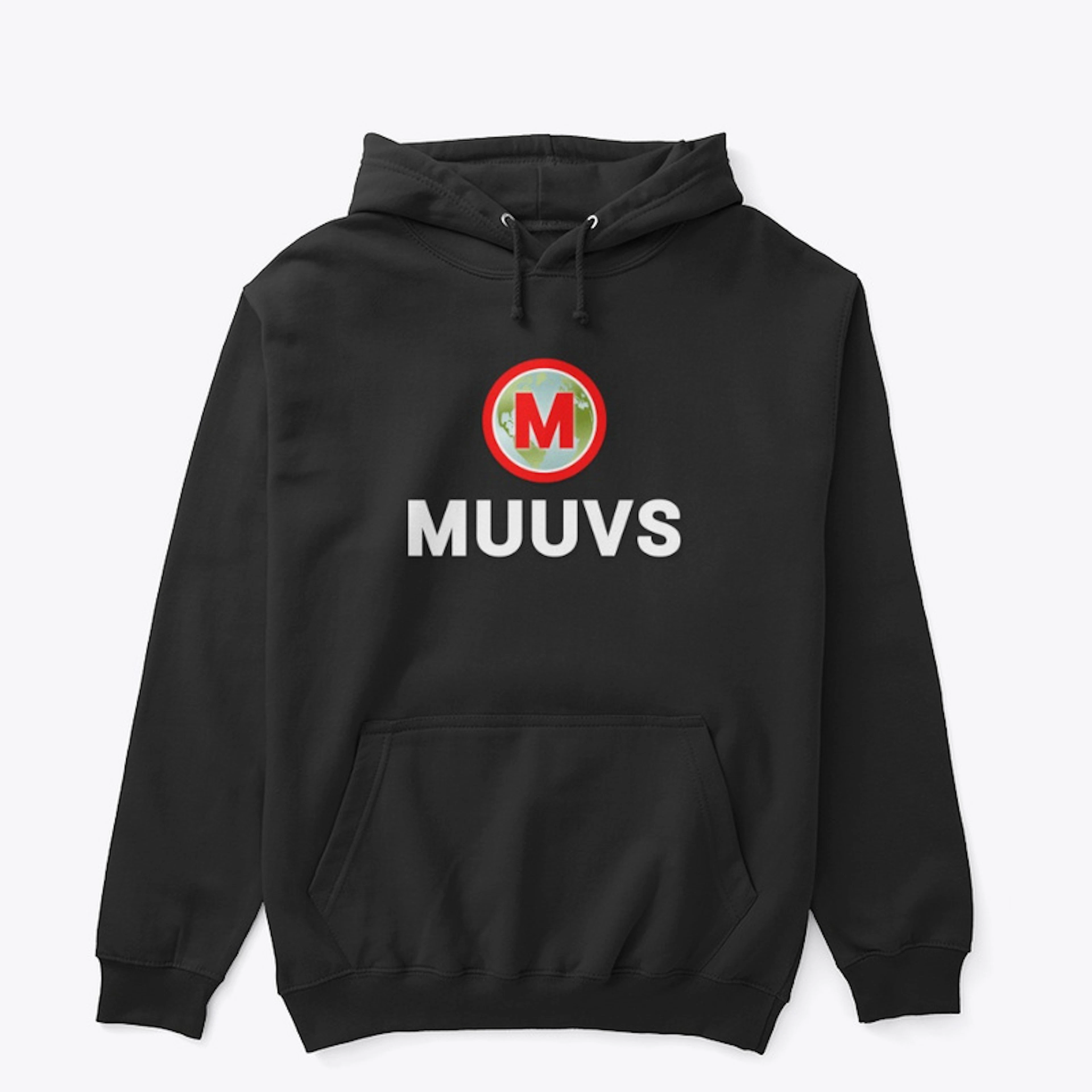 MUUVS Hoodie (white logo)