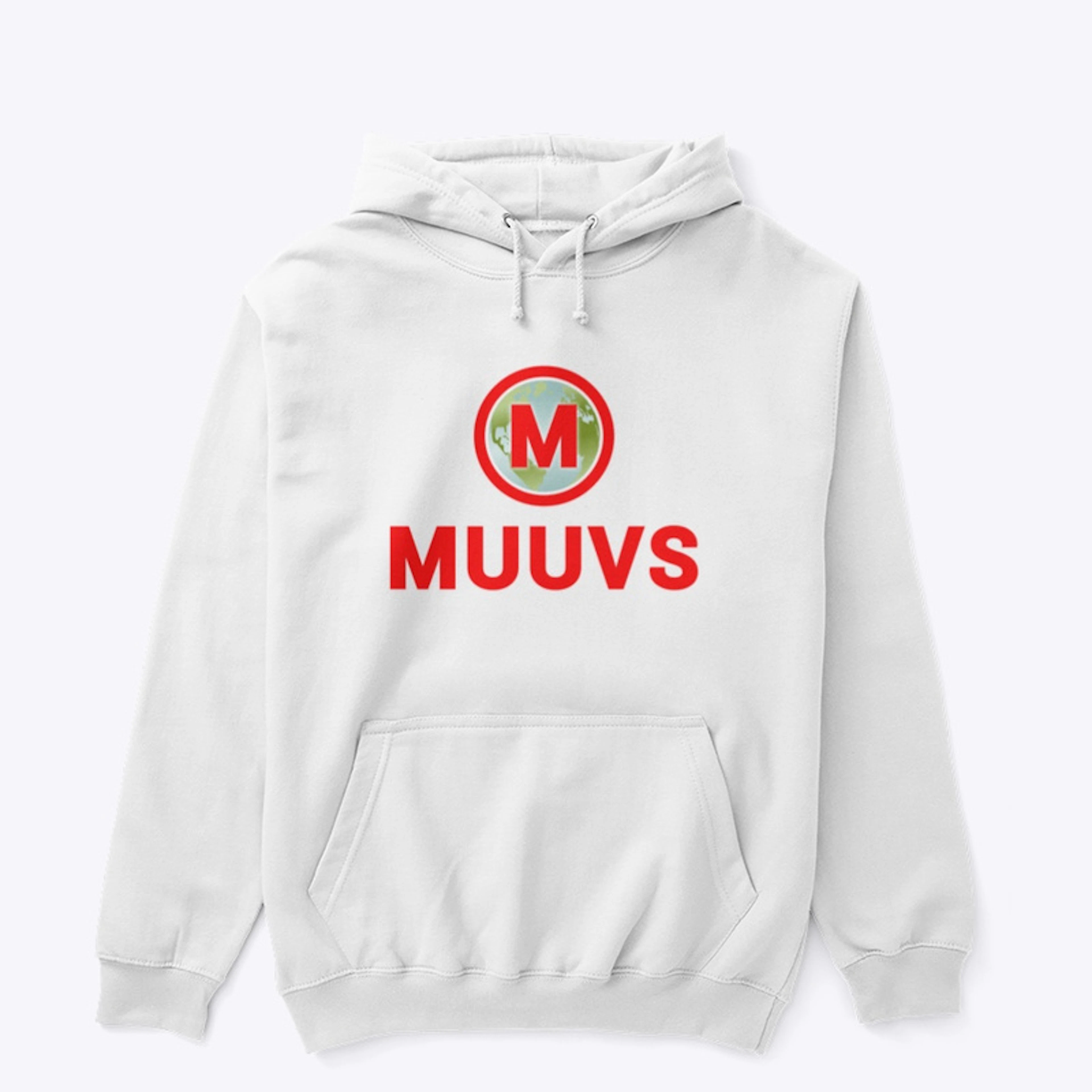 MUUVS Hoodie (red logo)