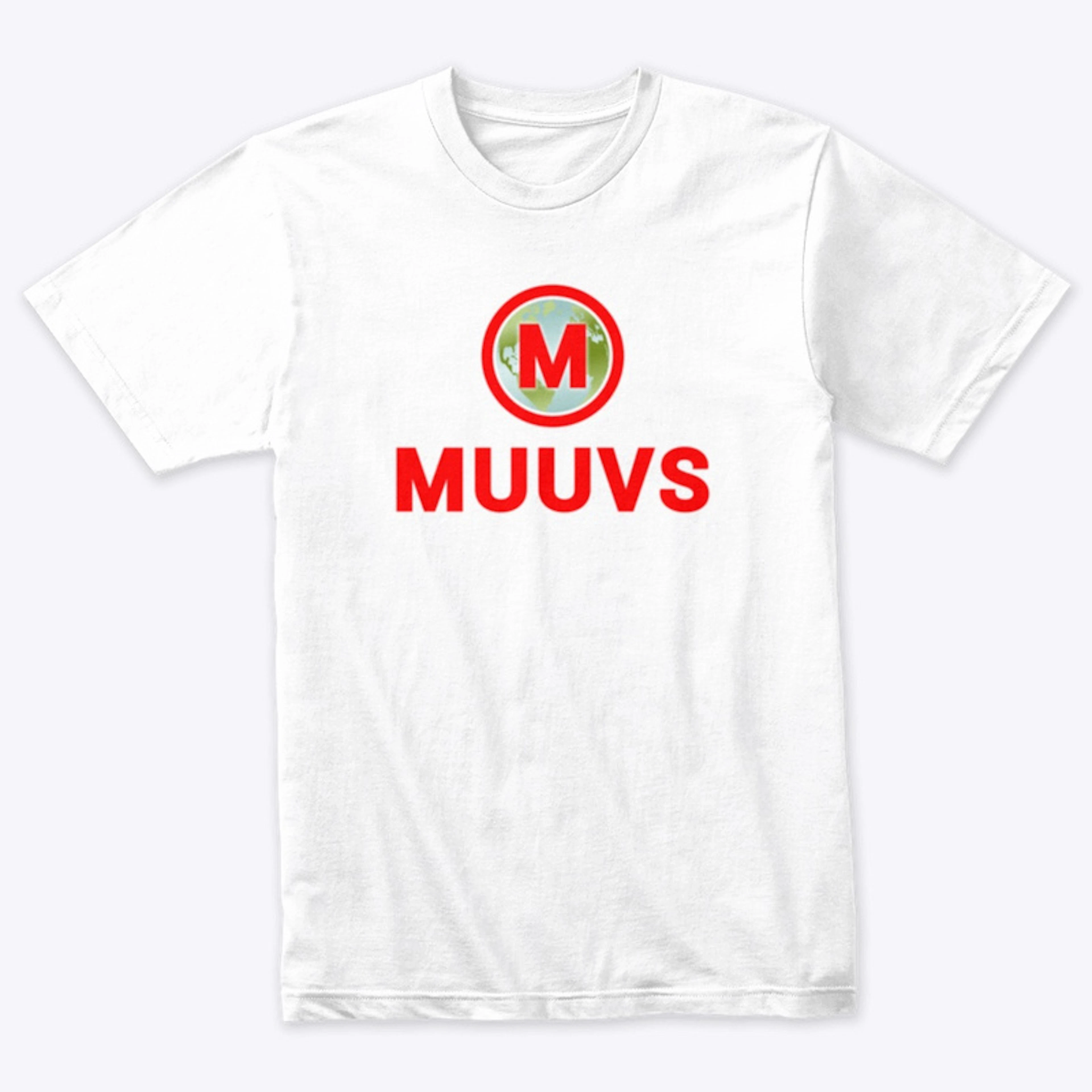 MUUVS TEE (red logo)